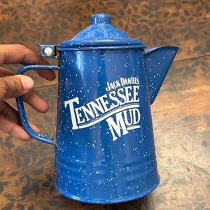 Jack Daniels Blue Tennessee Mud Coffee Pot